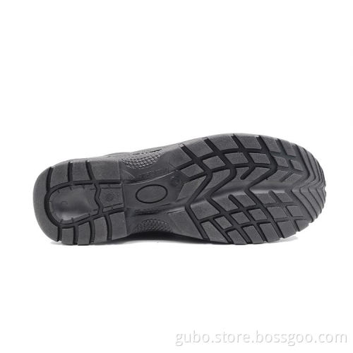 new product black penetration resistant safety shoes steel toe inserts